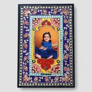 Traditional Lippan Photo Frame