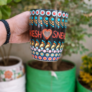 Custom Mirror Dot Art Mug